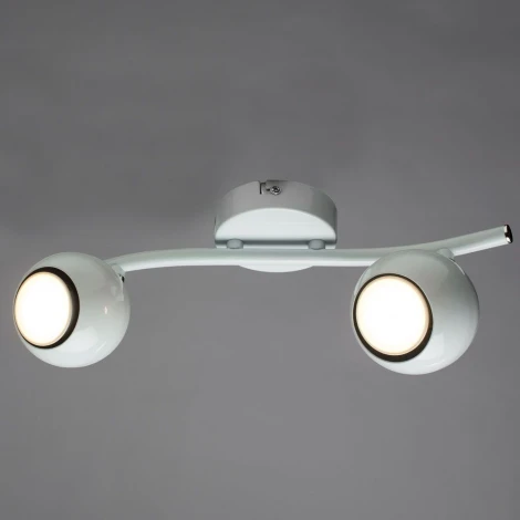 Спот на штанге Arte Lamp Piatto A6251PL-2WH (220V, шарики)