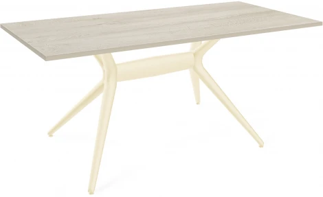 Стол SHT-TU30-2/120/80 ЛДСП бежевый/дуб беленый Sheffilton SHT-TU30-2 4567982301