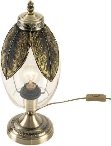 Настольная лампа Citilux Garuda CL420813 (220V, выключатель, листья)