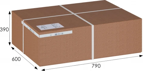 Кресло-качалка Каула экокожа Eva 6, каркас венге Mebelik арт.008795