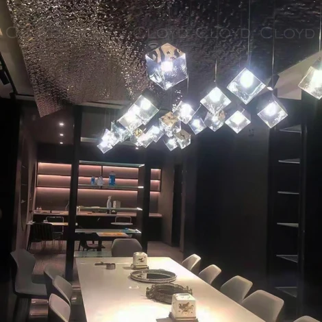 Подвесной светильник Cubit 11046 (220V, на проводе, куб)