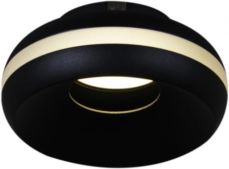 Точечный светильник Reluce 16074-9.5-001QR MR16 BK (220V, круглые)