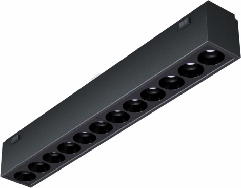 Трековый светильник Downlight магнитный 48V iLedex Vision48/25 4825-039-L197-12W-36DG-4000K-BK