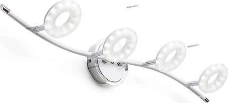 IDLamp 390 390/4PF-LEDWhitechrome