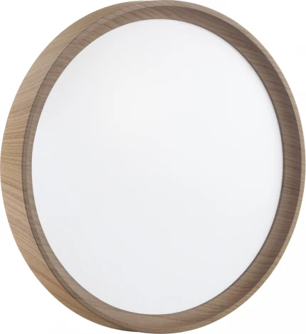 Настенно-потолочный светильник Woodi 7603/EL (регулировка яркости, LED, 220V, пульт управления, круглые, IP43)