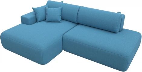 Диван угловой Лига-036 НПБ Модерн левый угол Лига Диванов (Рогожка) арт.125473L