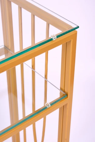 Консольный стол AllConsoles 1122-CG clear золотой