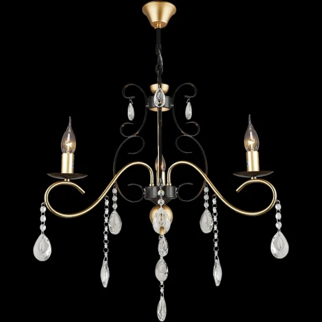 Подвесная люстра Reluce 04752-0.4-03 (220V, подвески, на цепи, подсвечник, свеча)