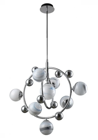 Подвесной светильник Crystal Lux SALVADORE SP8V CHROME