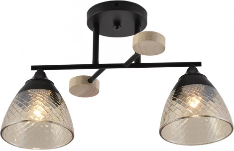 Потолочная люстра Seven Fires Aislin SF3375/2C-BK-WD-AM