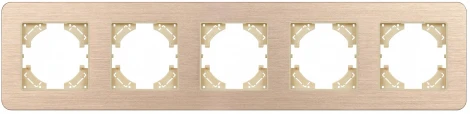 Рамка алюминиевая FRM-AKIRY-AL-5-GD (Arlight) 049736