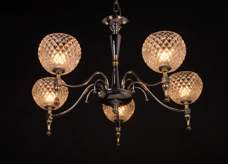 Подвесная люстра Abrasax 6565/5 (220V, на цепи)