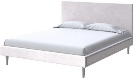 PROxSON Кровать Claro (Ткань: Велюр Casa Лунный) 90x200