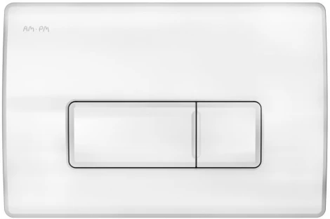 Кнопка смыва AM.PM Pro M I048001 белая глянцевая