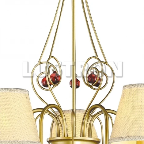 Подвесная люстра Arte Lamp Neapolitan A3007LM-5BZ