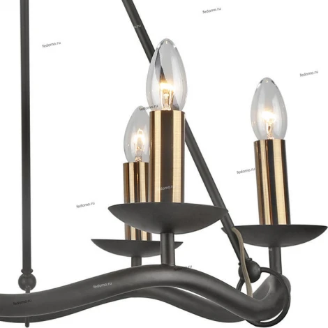 Потолочная люстра Lussole Lgo Roosevelt LSP-0212 (220V, подсвечник, свеча, IP21)