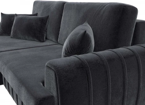 Диван угловой Лига-057 НПБ угол левый Лига Диванов (Велюр) арт.129278L