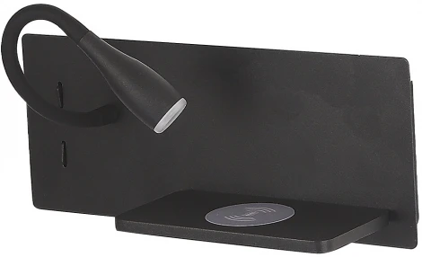 Настенный светильник светодиодный Crystal Lux CLT 217W CLT 217W Qi+USB BL