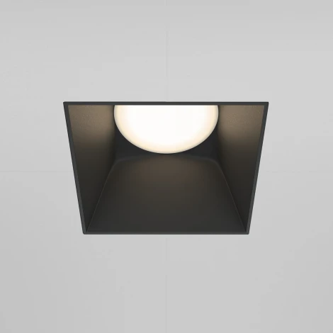 Встраиваемый светильник под гипсокартон Share GU10 1x20Вт Maytoni Technical DL051-01-GU10-SQ-WB (220V)