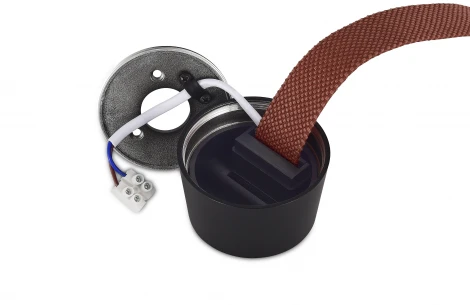 Накладное крепление для питания ремня Donolux Sling System Base C Sling черный