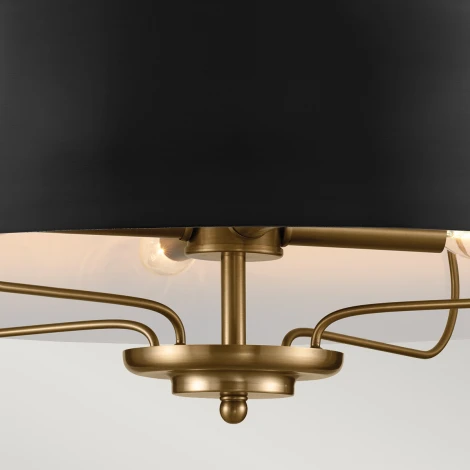 Потолочная люстра на штанге Kichler Luella KL-LUELLA-4P-BKB (220V)