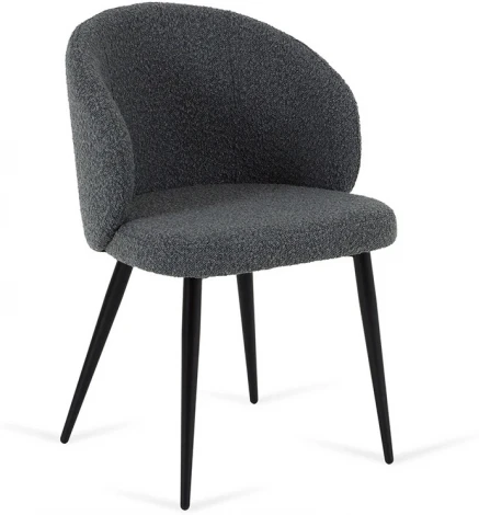 Стул Emma ОГОГО Обстановочка! (Металл,Букле/Темно-серый) арт.923233