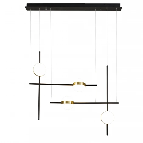 Подвесной светильник Mantra Cuba 7160 (LED, 220V, на тросе, шарики, асимметрия)