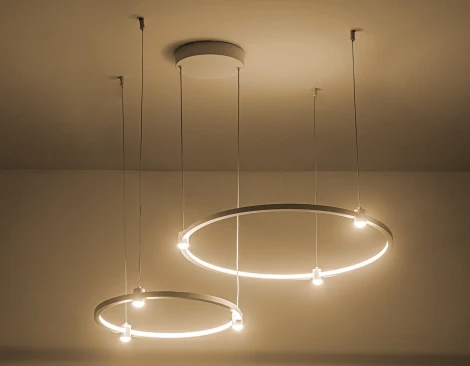 Подвесной светильник светодиодный COMFORT FL5521 Ambrella (220V, на тросе)