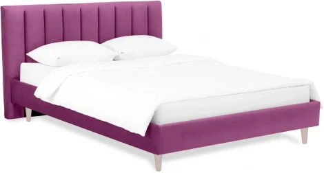 Кровать Queen II Sofia L 1600 ОГОГО (арт.577461), (Ткань/Розовый)