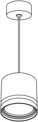 Подвесной светильник Citilux Hardy CL002P10 (220V, на проводе, круглые)