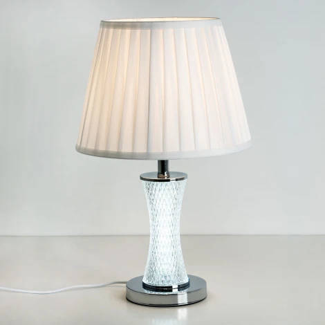 Интерьерная настольная лампа с регулировкой цветовой температуры и RGB LED4U L6161 CR