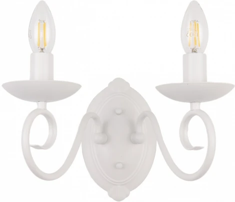Бра Arte Milano AM349159 349159/2W WT (220V, подсвечник, свеча)