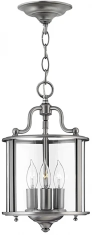 Подвесная люстра Gentry HK-GENTRY-P-S-PW Hinkley (220V, на цепи, свеча)