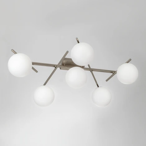 Потолочная люстра на штанге Citilux Dorsy CL223161 (регулировка яркости, LED, 220V, пульт управления, шарики)