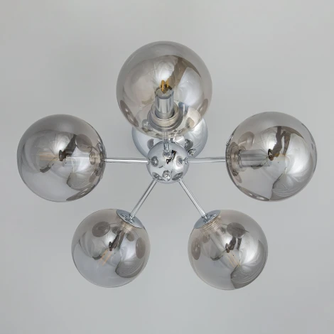Потолочная люстра Citilux Томми CL102150 (220V, шарики, молекулы)