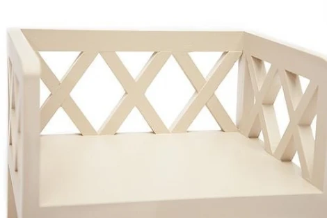 Тумба с ящиком Secret De Maison CAGE 5 ( mod. 4340 ) butter white (слоновая кость) (дерево павловния, мдф)