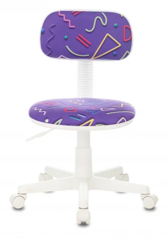 Кресло детское Бюрократ CH-W201NX фиолетовый Sticks 08 крестовина пластик