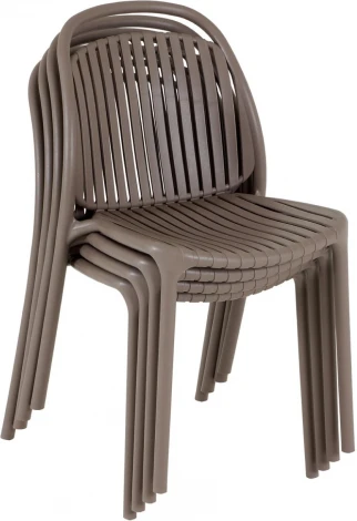 Стул уличный Scoop ОГОГО Обстановочка! (Пластик/Оранжевый) арт.926841