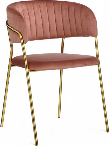 Стул Whispered Fusion Hesby Велюр/Розовый арт.HSBI_DC72_dustyrose