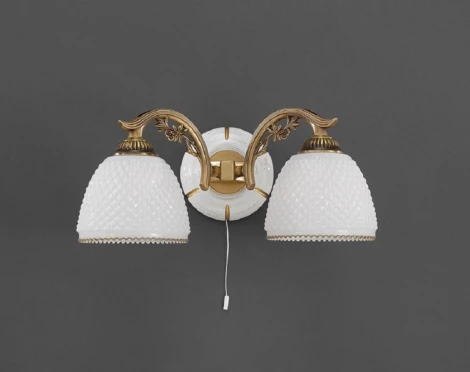 Бра Reccagni Angelo 8606 A 8606/2 (220V, выключатель)