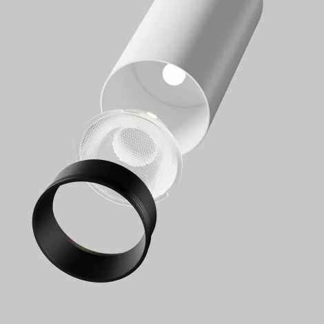 Потолочный светильник накладной Maytoni Focus Led C055CL-L12W3K-SS-W