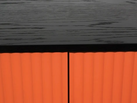 Сервант Mikko 3х-дверный ОГОГО Обстановочка! 903125 (МДФ,Шпон/Терракотовый)