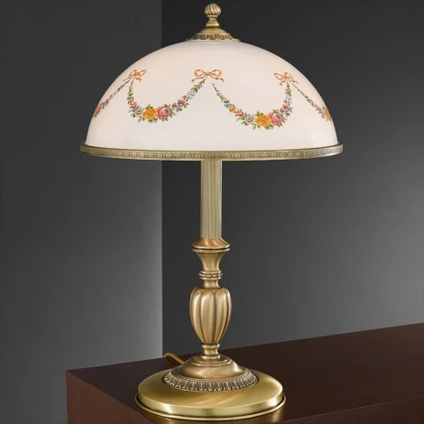 Интерьерная настольная лампа Reccagni Angelo 8000 P G