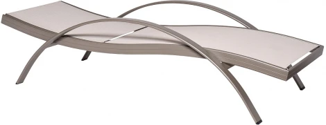 Шезлонг Garda Decor 39AR-SHEZ-254 (Серый/Серый)