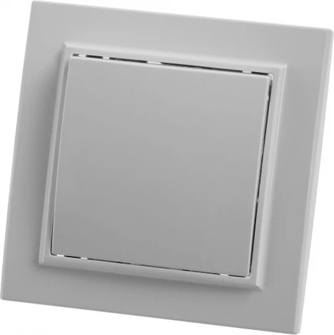 Выключатель одноклавишный (белый) Stekker Эрна 39043