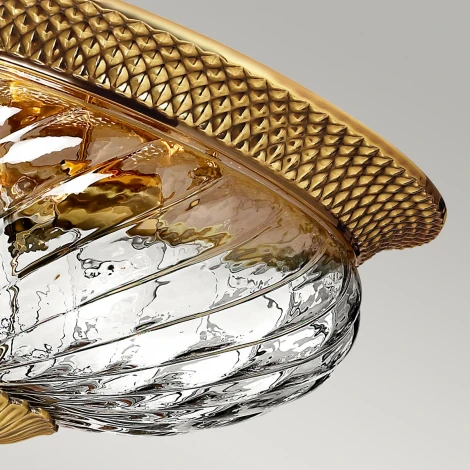 Потолочный светильник круглый Plantation HK-PLANTATION-FL-BB Hinkley (220V)