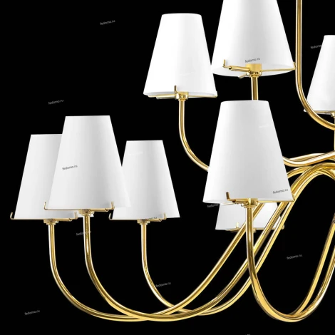 Подвесная большая люстра Lightstar Diafano 758212 (220V, на тросе)