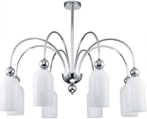 Потолочная люстра на штанге Escada ODE 686/8PL Chrome (220V)