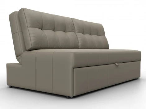 Диван прямой Лига-107 (160) (ЛДСП,Брус,Фанера,Экокожа/Бежевый) Лига Диванов 134932