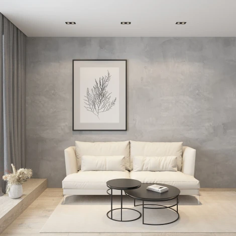 Встраиваемый точечный светильник Denkirs DK3021 DK3072-BK (220V)